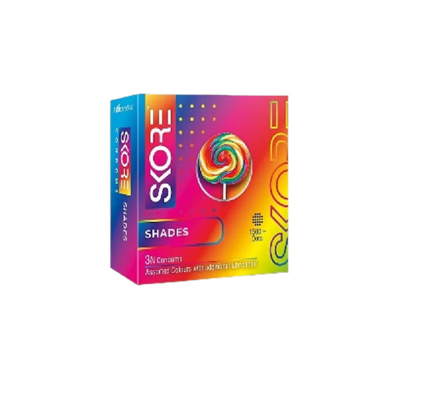 Skore Condoms 3Pc Shades