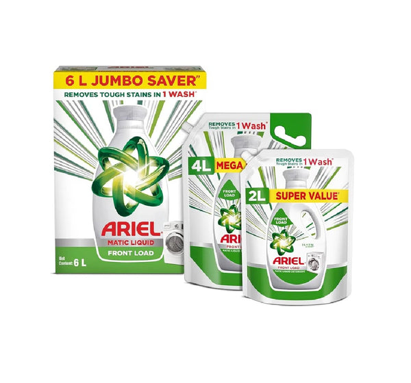 Ariel Detergent Liquid Front Load 6 Ltr