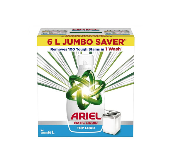 Ariel Detergent Liquid Top Load  6Ltr