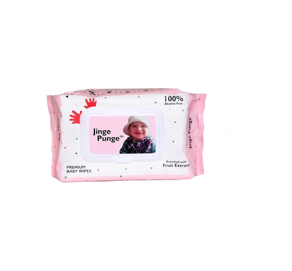 Jinge Punge Baby Wipes 72Pcs