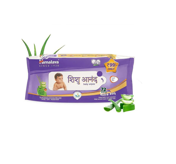 Himalaya Baby Wipes  72 Units