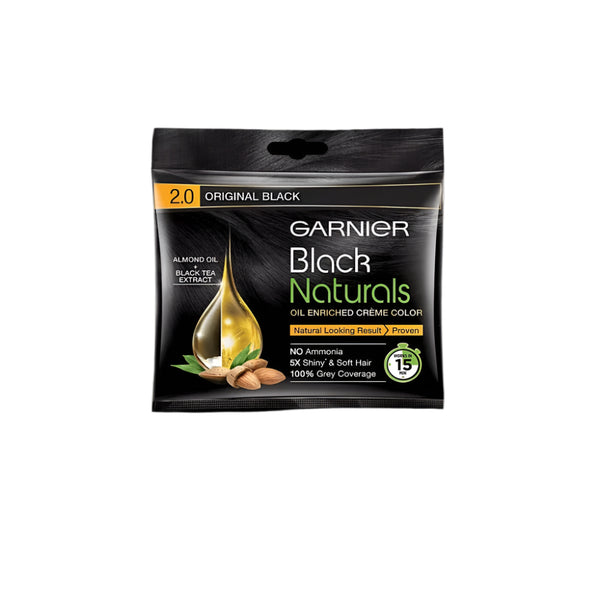 Garnier Rich Creme Original Black 2 0  8PC