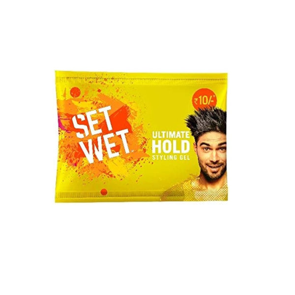 Set Wet Hair Gel Orange 10    12PC