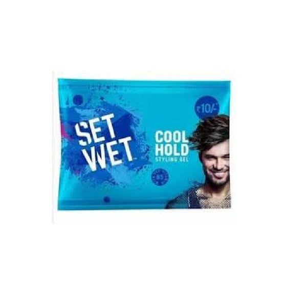 Set Wet Hair Gel Blue 10    12PC