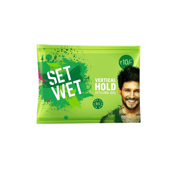 Set Wet Hair Gel Green 10    12PC