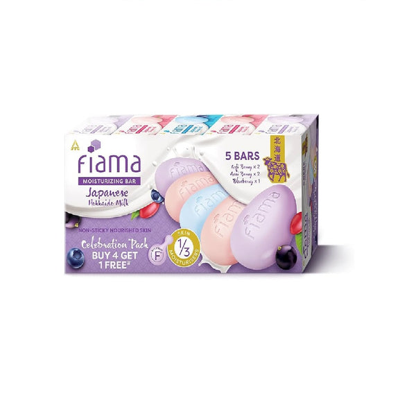 Fiama Japanese Hokkaido Berry Celebration Moisturizing Bar Soap 125x5