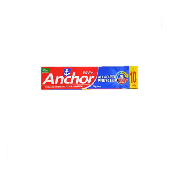 Anchor White Toothpaste 10 Mrp  12PCS