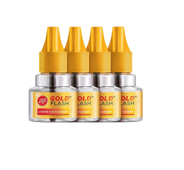 Good Knight Flash Gold Liquid Refill  PACK OF 4