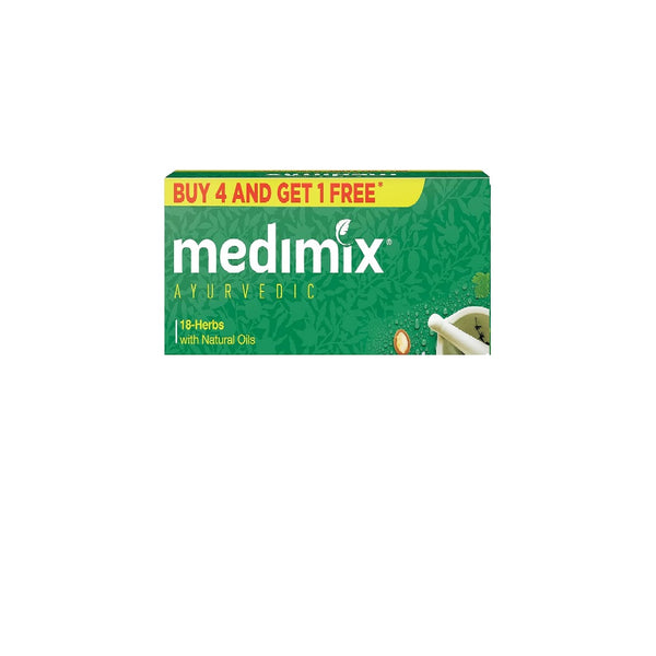 Medimix Ayurvedic Soap 125gm  Buy 4 Get 1 Free