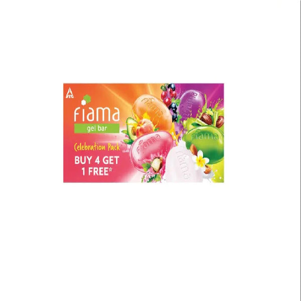Fiama Celebrations Gel Bar pack 5x125g