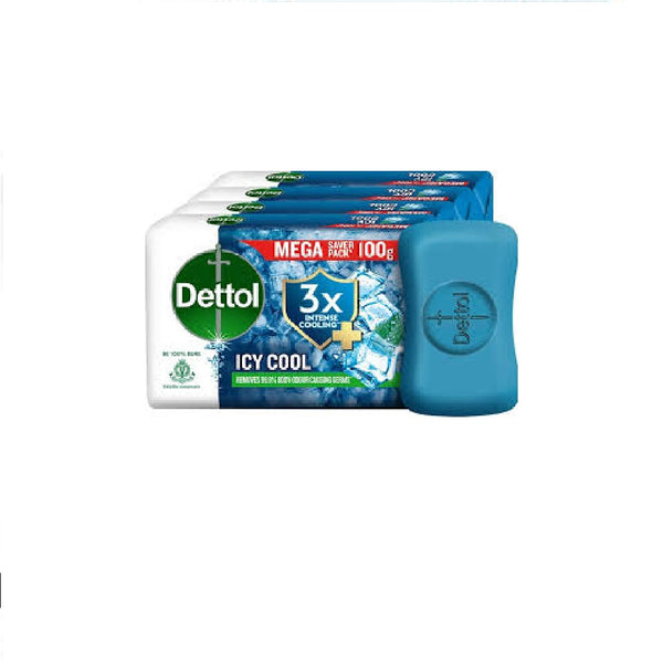 Dettol Soap Instant Cool 5x100g