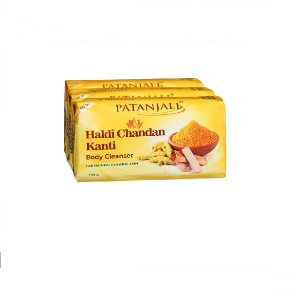 Patanjali Haldi Chandan Soap 3x150g