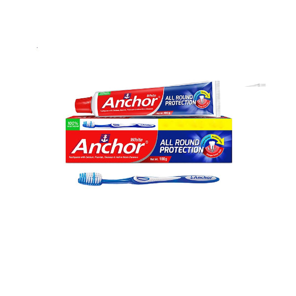 Anchor All Round Protection White Toothpaste 100g