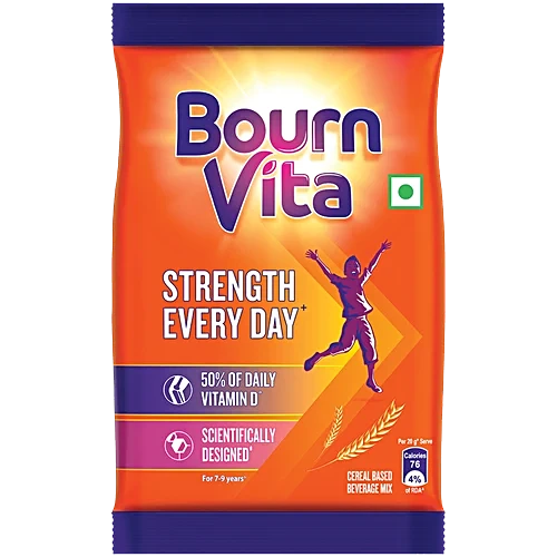 Bournvita Chocolate Health Drink Refill Pack 75g