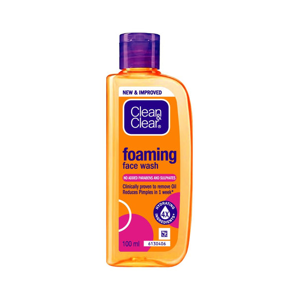 Clean   Clear Foaming Face Wash 100ml