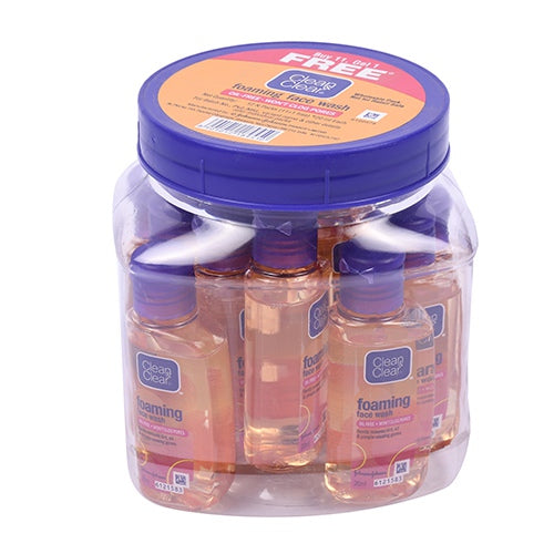 Clean   Clear Foaming Face Wash 15ml  11 1PCS