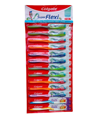 Colgate Toothbrush Super Flexi 20    11 2PC