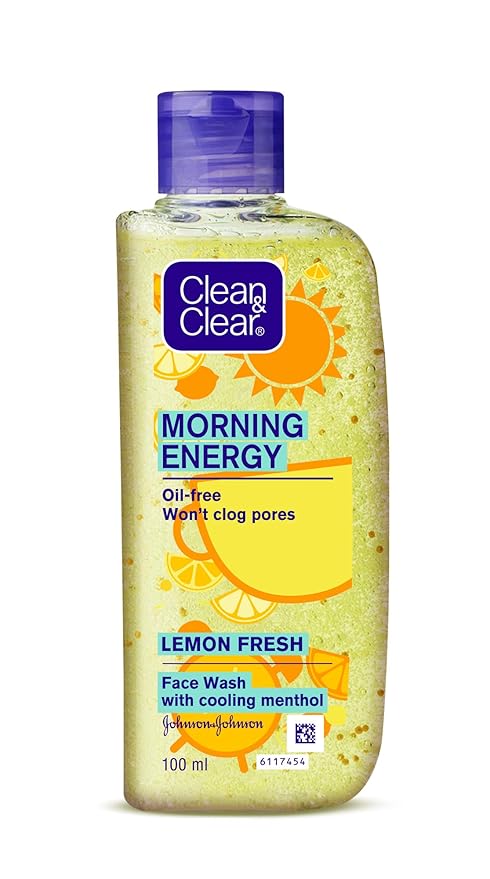 Clean   Clear Facewash 100Ml Lemon Fresh