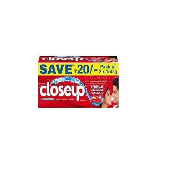Closeup Everfresh Toothpaste 2X150g