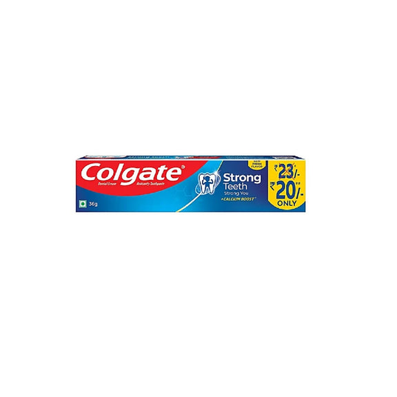 Colgate Toothpaste House Colgate Strong Teeth Toothpaste MRP 20 Pack of 12 – fmcg-house
