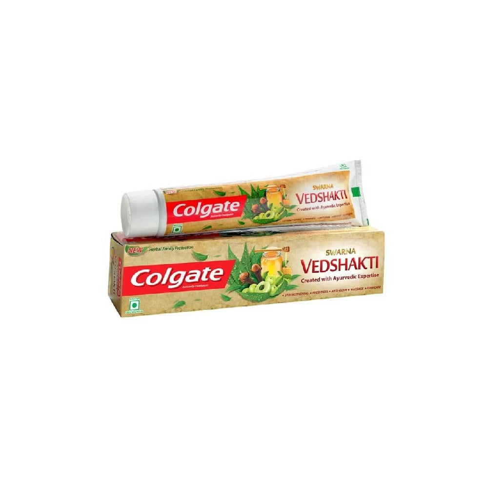 Colgate Swarna Vedshakti Toothpaste 200g – fmcg-house