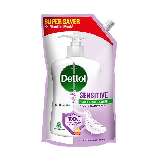 Dettol Handwash Sensitive Pouch 750ml