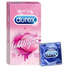 Durex Bubblegum Condoms 10Pcs