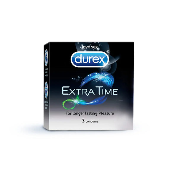 Durex Extra Time Condoms  3Pcs