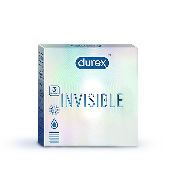Durex Invisible Condoms  3Pcs
