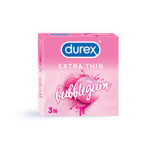 Durex Bubblegum Condoms  3Pcs