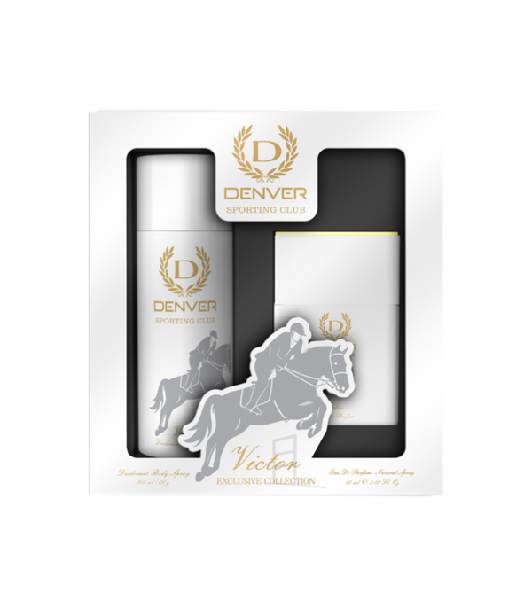 Denver Victor Gift Set Perfume   Deodarant