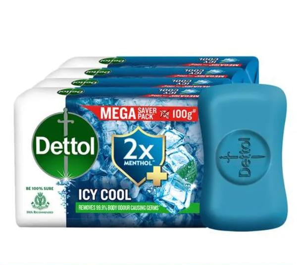 Dettol Cool Soap 100Gm  Pack of 4