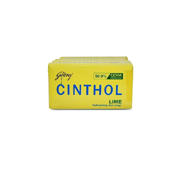 Cinthol Lime Yellow 3x125g
