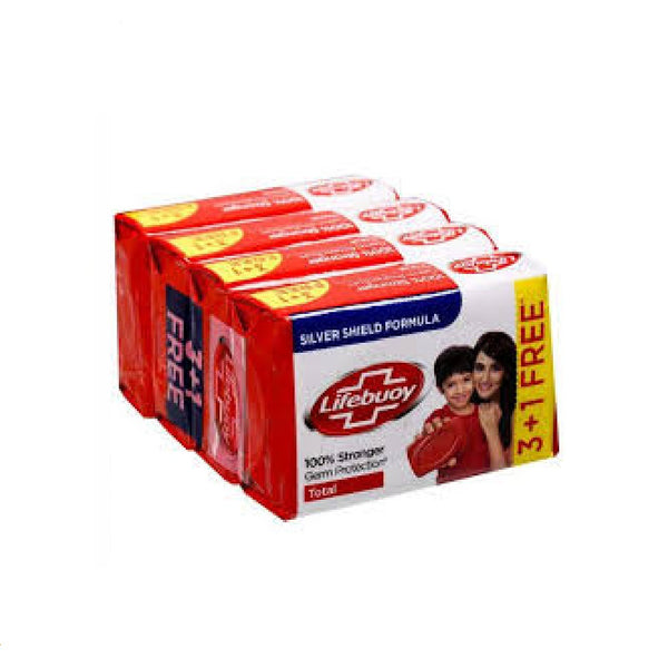 Lifebuoy Total Bathing Soap 4x45g