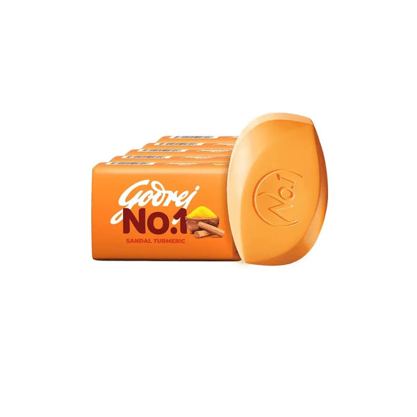 Godrej No 1 Sandal   Turmeric Soap Pack 5x100g