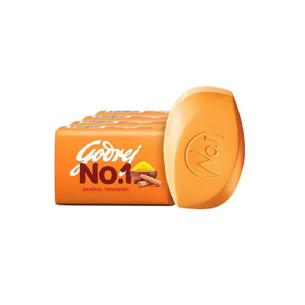 Godrej NO 1 Sandal   Turmeric Soap Pack 4x125g