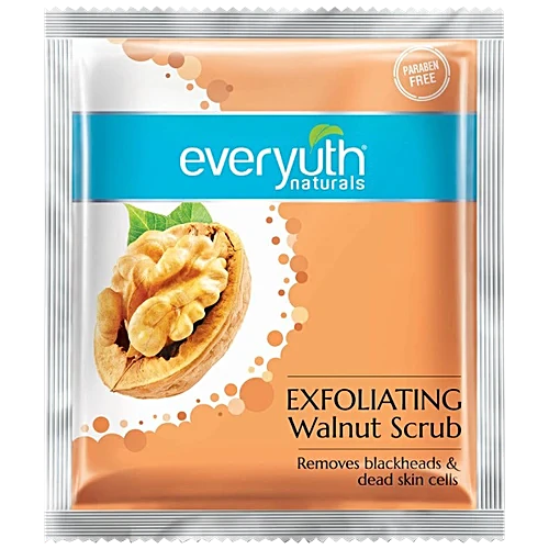 Everyuth Walnut Scrub Sachet 7g  13PC