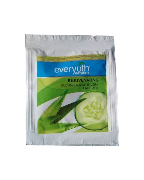 Everyuth Naturals Rejuvenating Cucumber   aloevera Face Pack