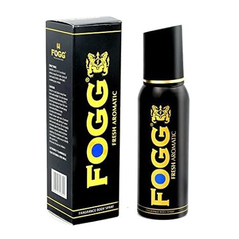 Fogg Fresh Aromatic Black Series No Gas Deodorant For Men