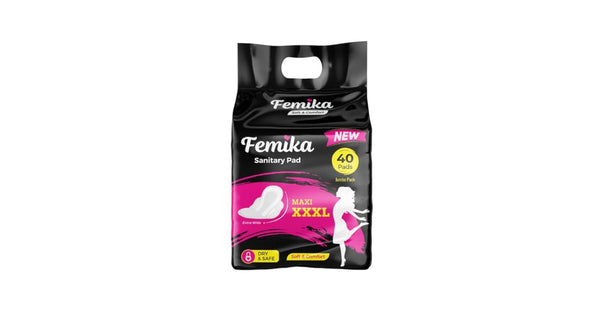 Femika Sanitary Pads Maxi Xxxl 40pcs