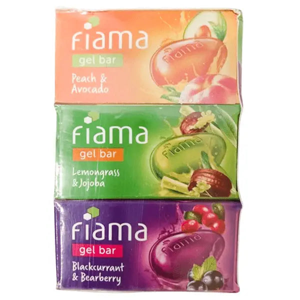 Fiama Gel Bathing Bar 125g Pack of 3