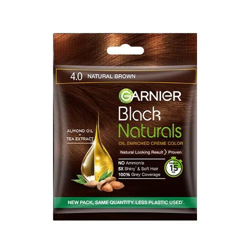 Garnier Rich Cream Natural Brown 4 0  8PC