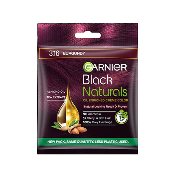 Garnier Rich Creme Burgundy 3 16  8PC