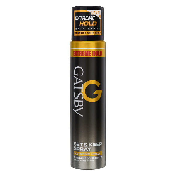 Gatsby Extreme hold set   keep Hair Spray 250ml