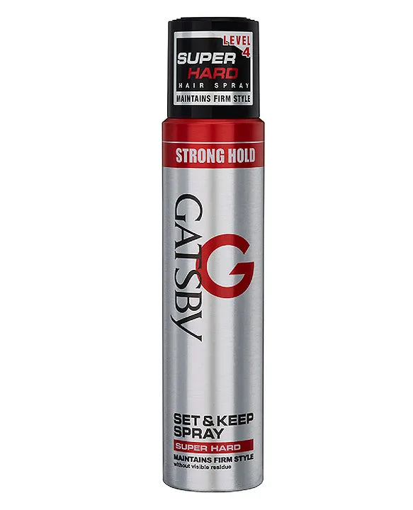 Gatsby Set   Keep Super Hard Hair Spray 250ml