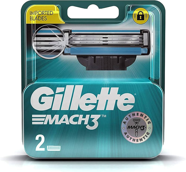 Gillette Mach3 Blades  Pack of 2