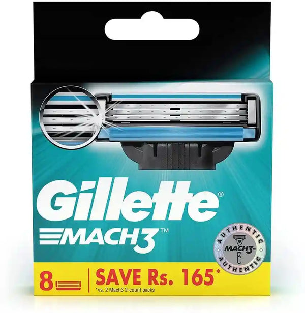 Gillette Mach3 Blades  Pack Of 8