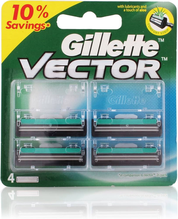 Gillette Vector Blade  4PCS