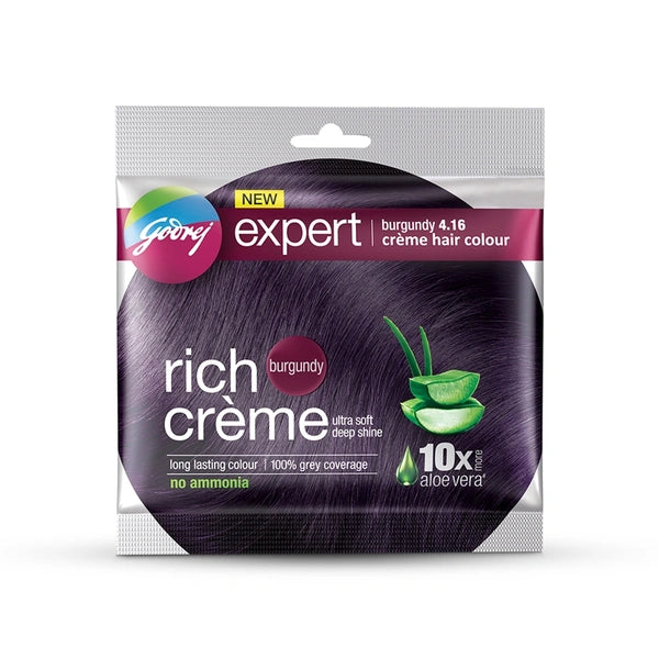Godrej Expert Rich Creme Burgundy Hair Colour  3 16