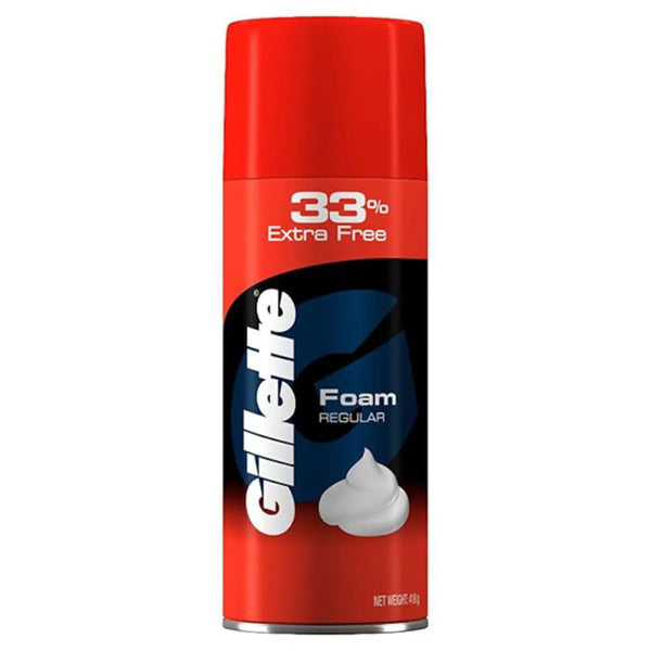 Gillette Classic Regular Shaving Foam 418gm